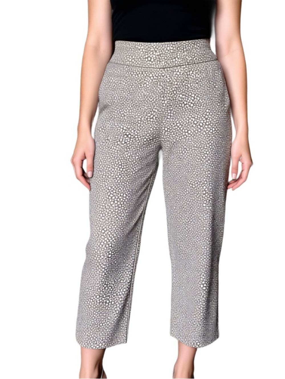 Kim Rogers Beige Polka Dot Girls Bottoms